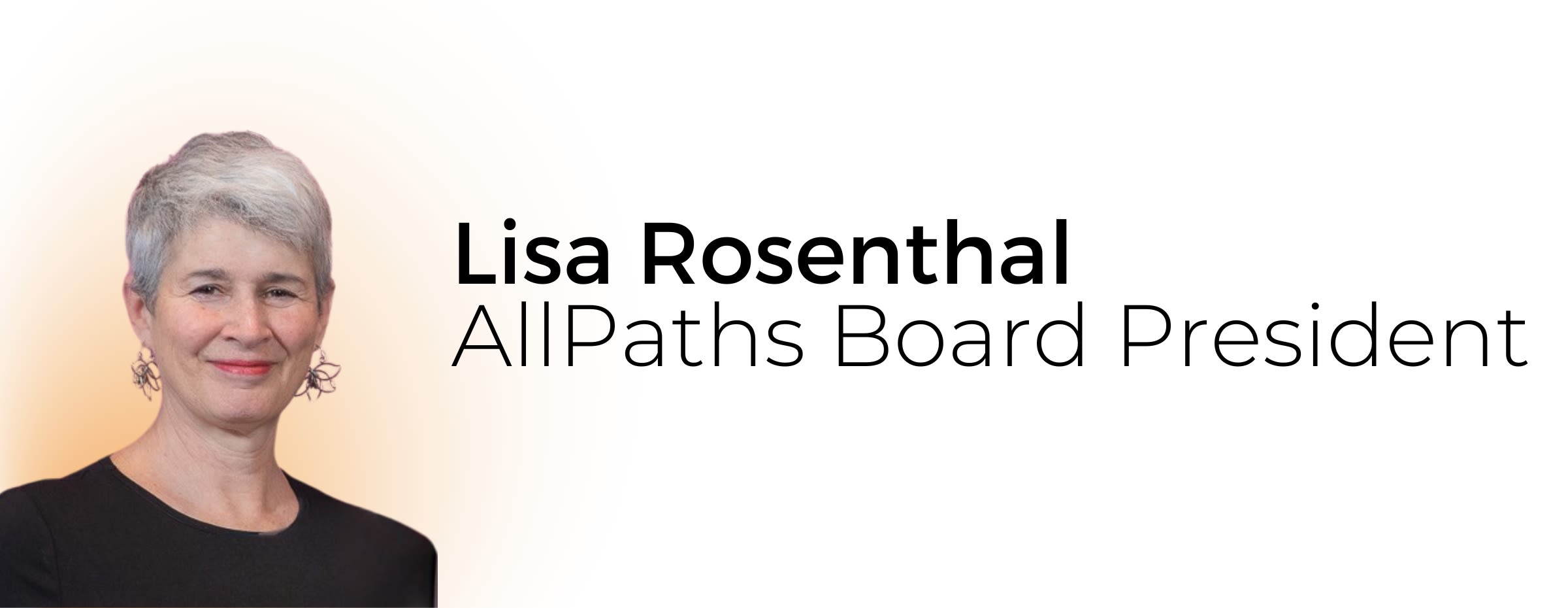 Lisa Rosenthal, AllPaths Board President